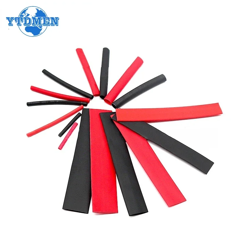 150PCS Heat-shrink Tubing Thermoresistant Tube Heat Shrink Wrapping Kit Electrical Connection Wire Cable Insulation Sleeving DIY