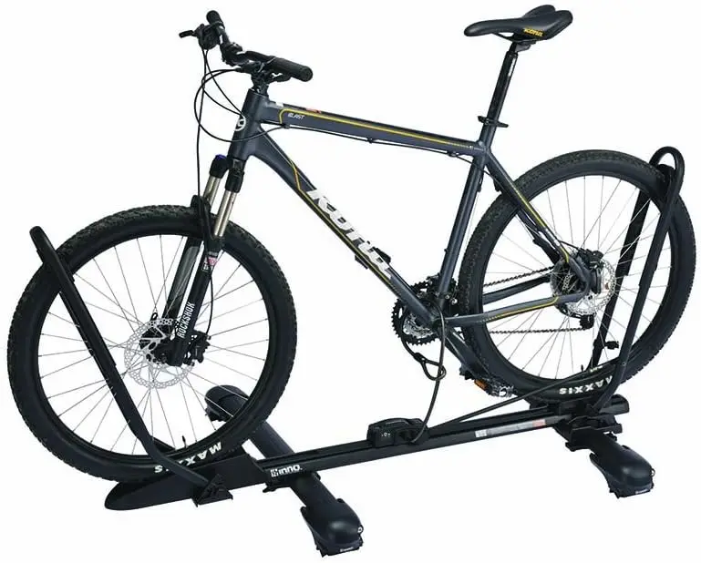 Rak Atap Universal untuk Sepeda, Hitam - Menampung 1 Sepeda dengan Aman di Mobil