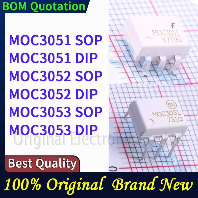 (5Pcs) MOC3051 MOC3…