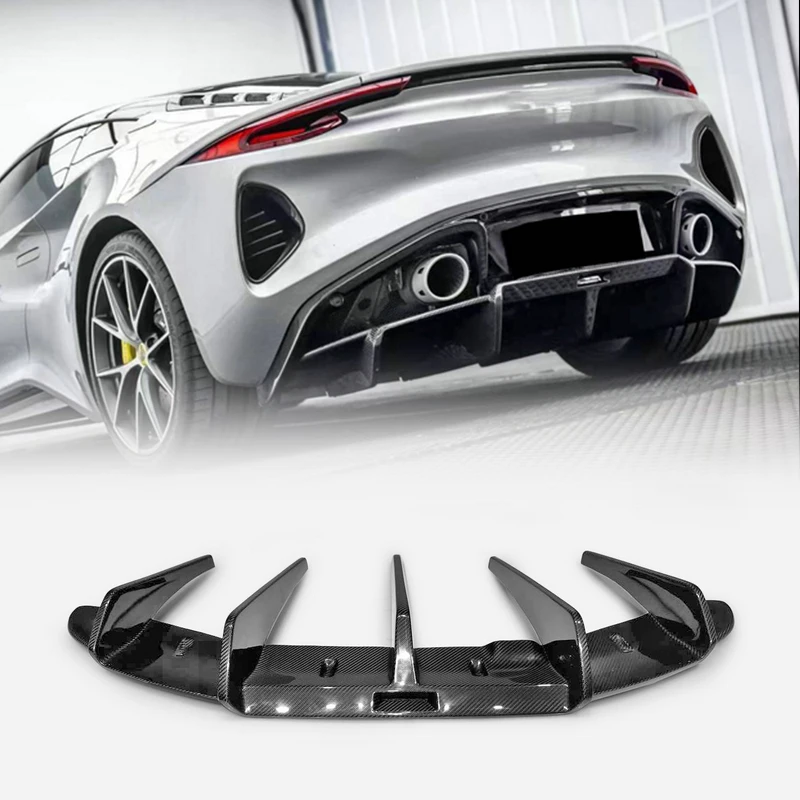 

For Emira OD Style Rear Diffuser - High-Performance Vehicle Exterior Replacement Accessory