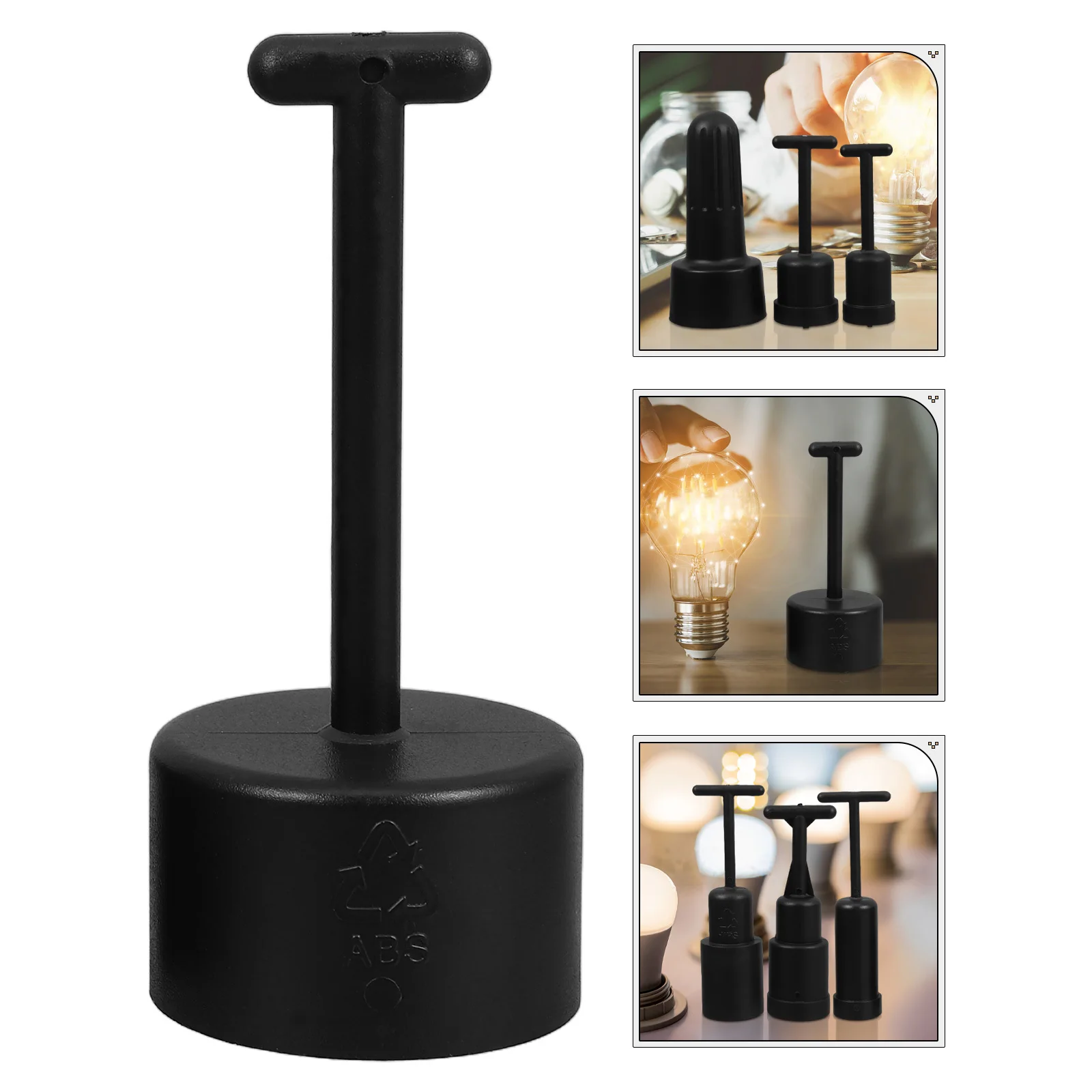 

8Pcs Lamp Shade Ring Removal Tools Plastic Retaining Rings for E14 E26 E27 G9 Light Fixture Repair Accessories