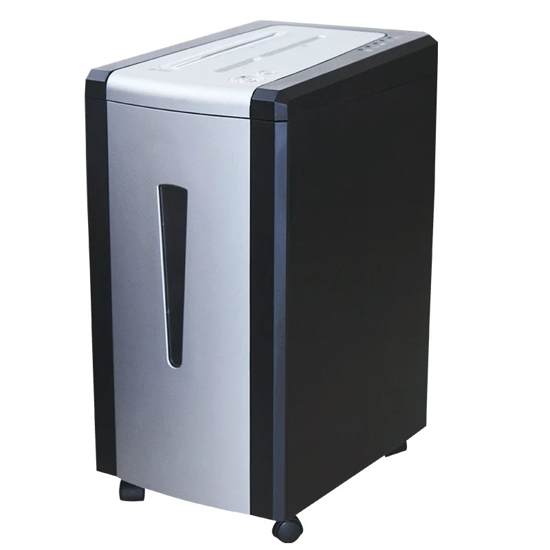 Level 5 confidential office and home paper shredder A4 23L can shred paper cards shredder machine Office Electronics Equipment