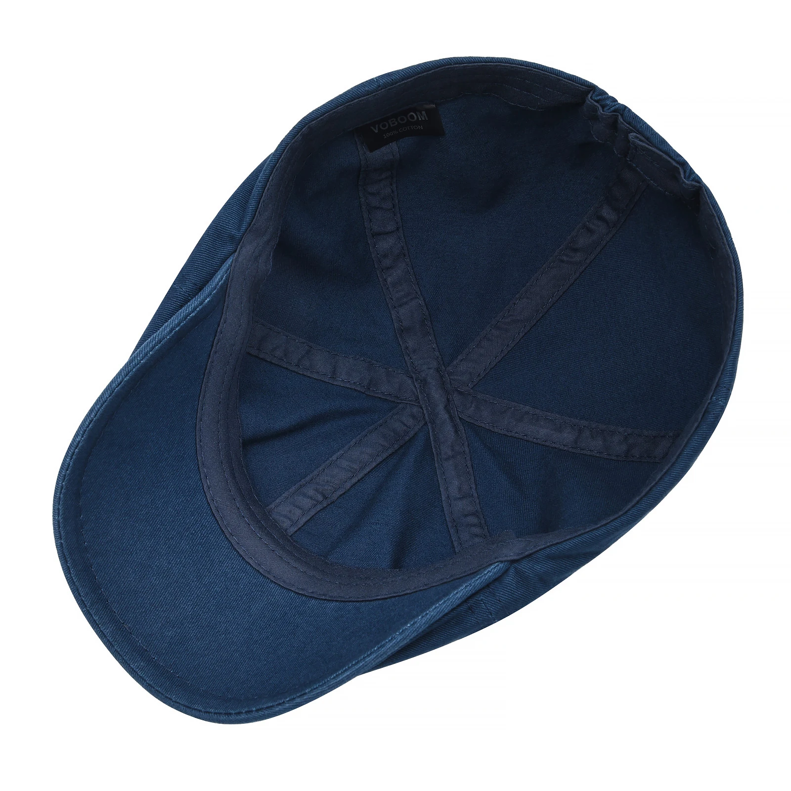 VOBOOM Cotton Ivy Flat Cap berety wiosna lato mężczyźni kobiety jednokolorowa na co dzień kierowca Retro mężczyzna kobieta Boina 063 — zdjęcie 6