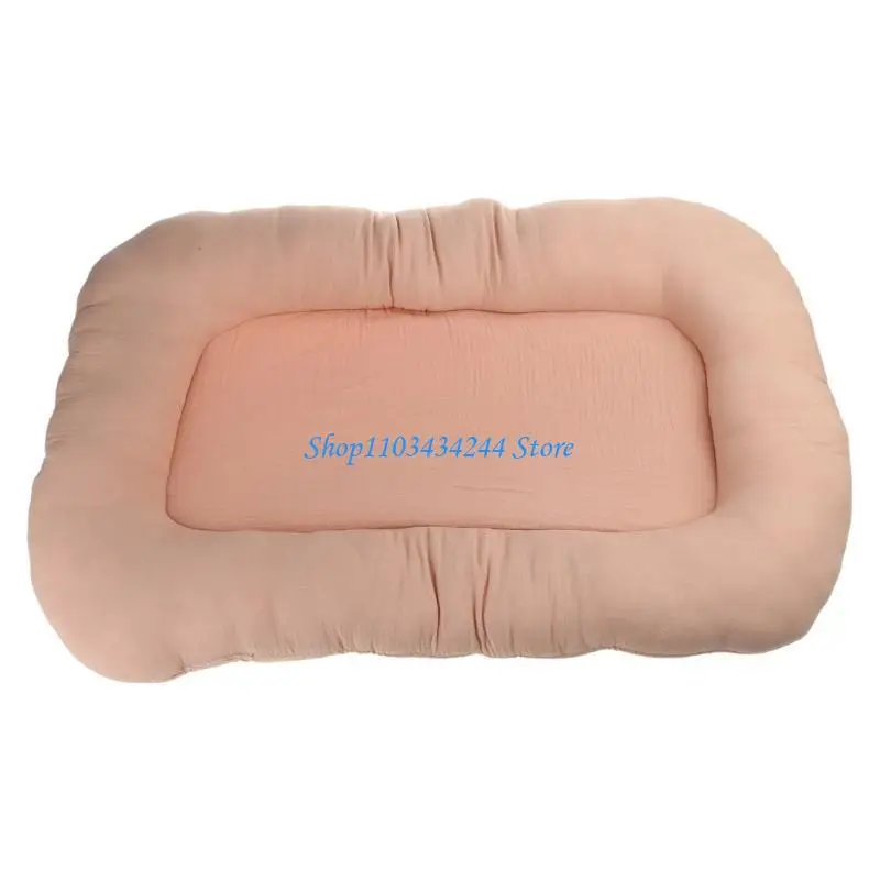 newborns Friendly Bassinet Sheet Breathable & Washable Baby Cradles Cover Breathable Baby Bassinet Sheet for Boy Girls