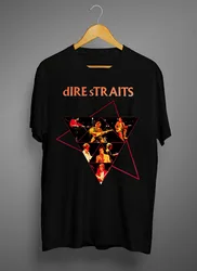 Dire Straits Band Music Concert Unisex T-Shirt Cotton Full Size