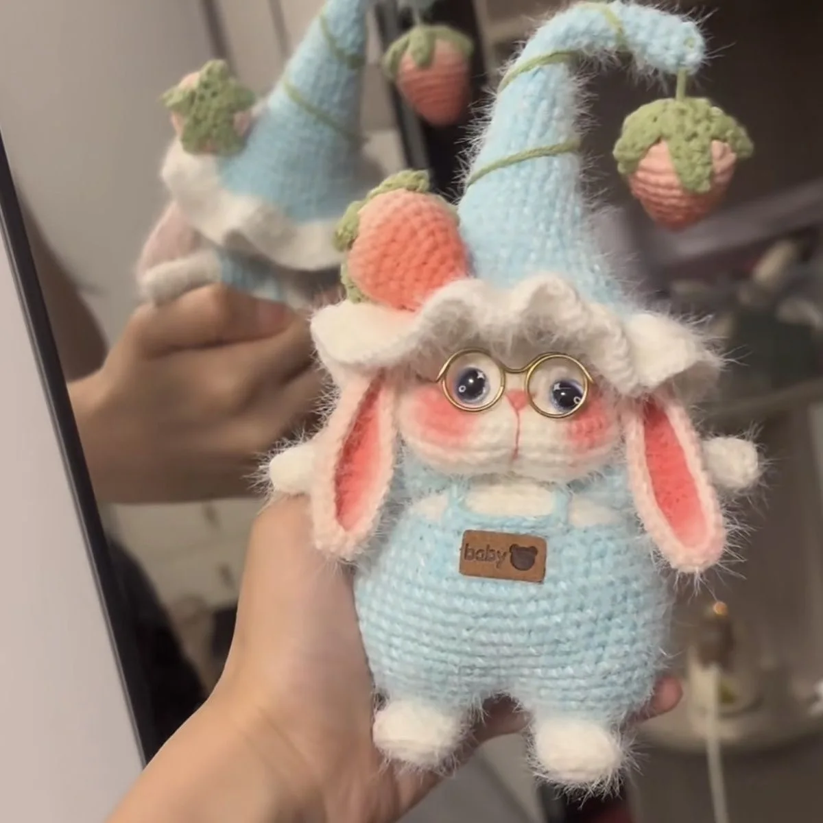porte-cles-lapin-en-peluche-fait-main-accessoire-decoratif-a-longues-oreilles-jouet-lapin-mignon-decoration-suspendue