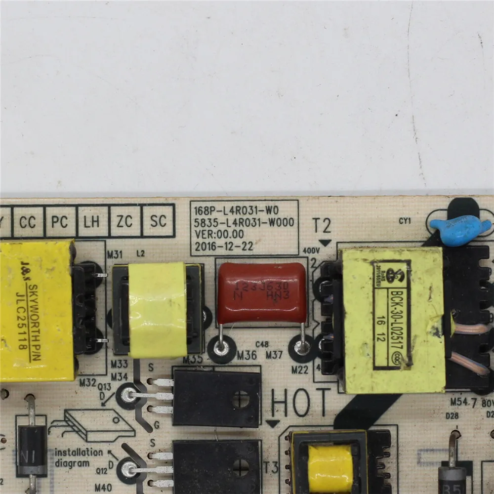 L4R031 Điện Đa 168P-L4R031-W0 5835-L4R031-W000 Ban Đầu Cấp Nguồn Ban 168PL4R031W0 5835L4R031W000 L4R031 Thử Nghiệm Tốt