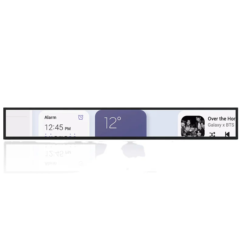 35inch 1m Bar Strateched 1m LCD Displayer Advertising Thin Bezel Monitor For Retail Store Ultra-Wided Shelf Screen