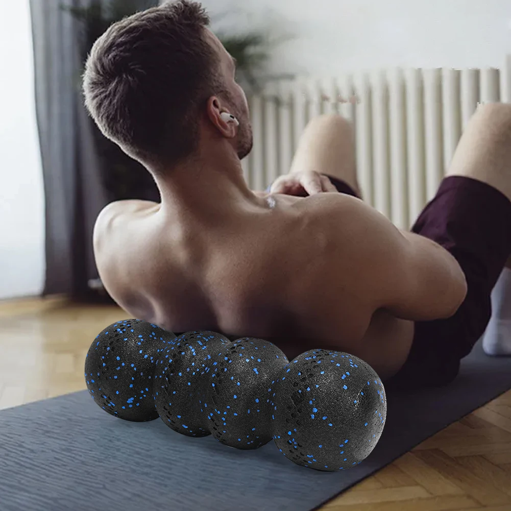 Rullo in schiuma per yoga Rullo in schiuma a forma di osso Rilassa i muscoli stretti Rullo per tessuti profondi Rilascio miofasciale per il collo posteriore lombare