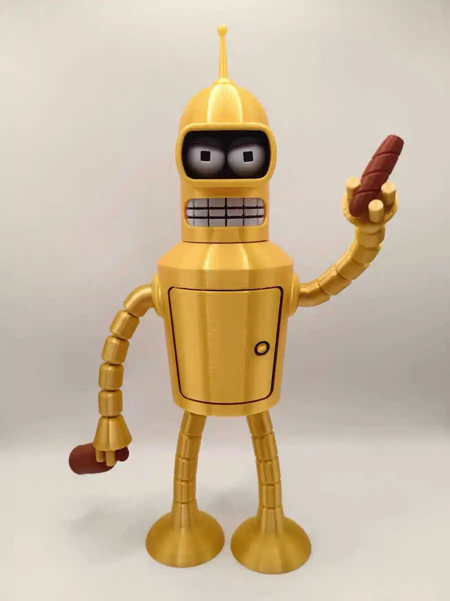 In Stock Cartoon Futurama Fry & Bender Action Figure Model Toys Gifts For Kids view 4