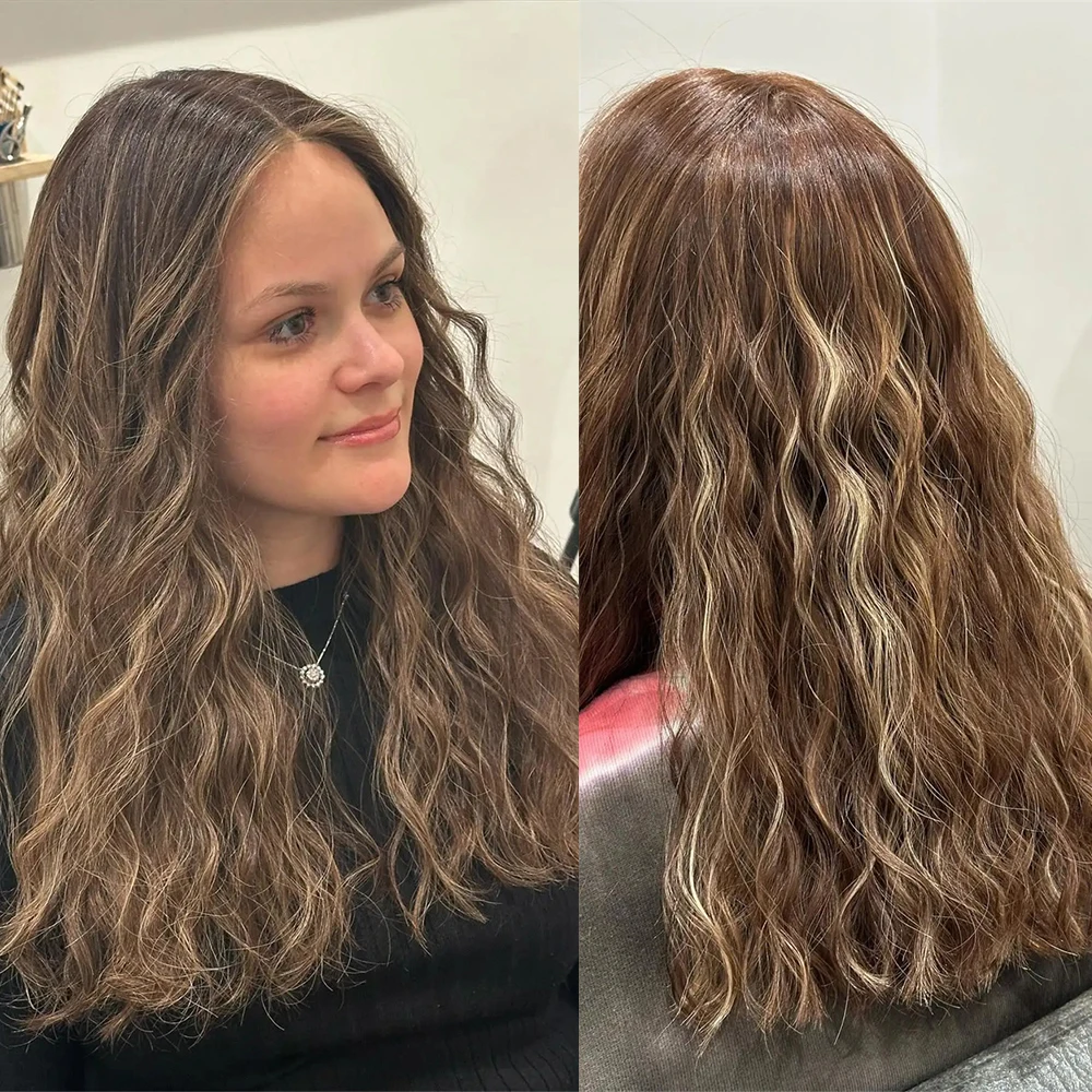 luxury-synthetic-lace-front-wig-for-women-deep-curly-wavy-blonde-brown-highlights-natural-wig-high-heat-brunette-fibre-hd-lace