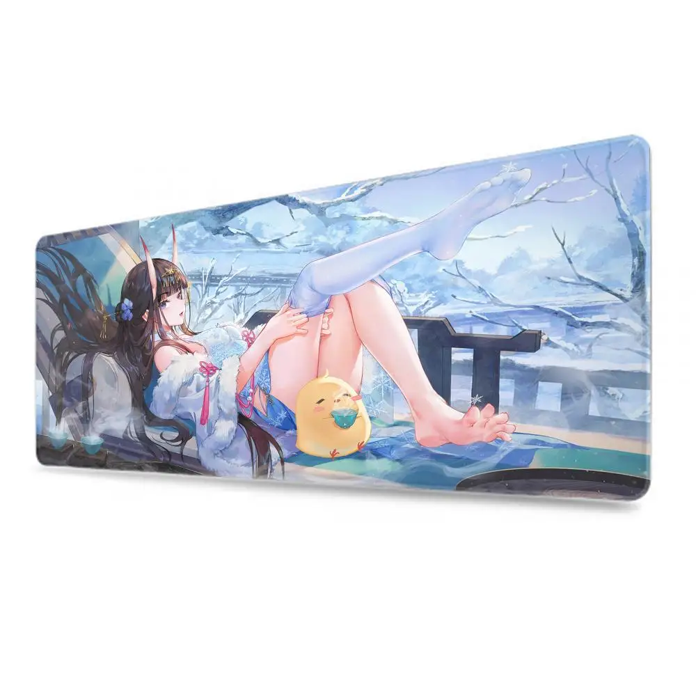 Noshiro Azur Lane Sexy Anime Girl Mousepad Large Gaming Mouse Pad LockEdge Thickened Computer Keyboard Table Desk Mat