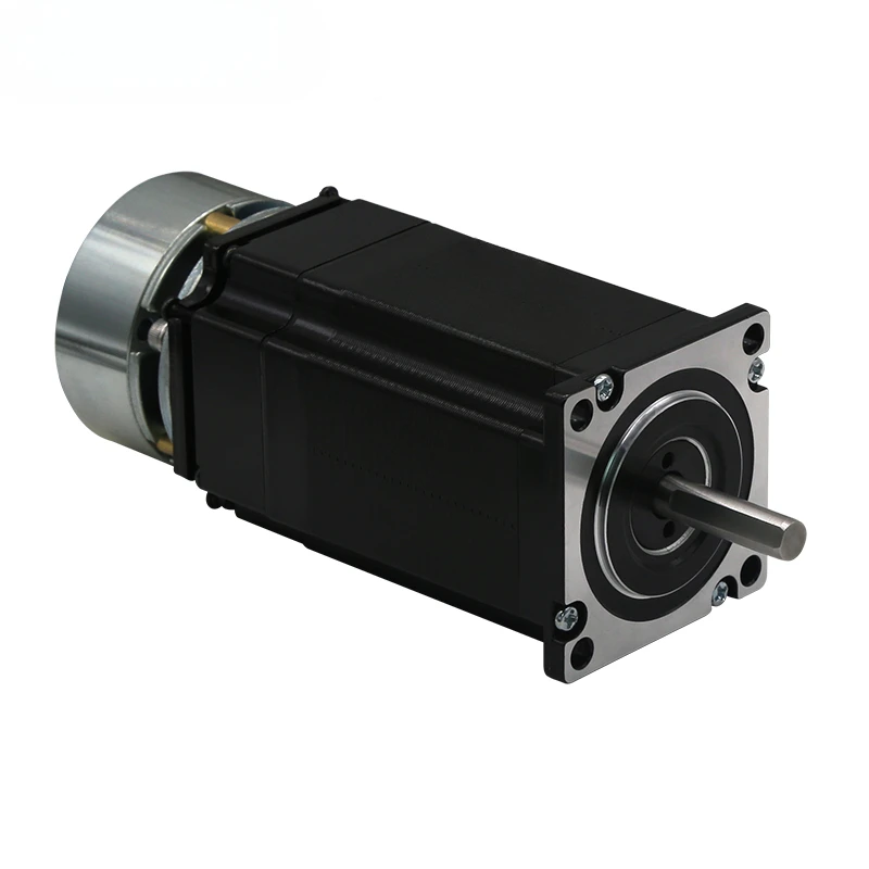 Built-in high precision encoder nema 23 2 phase 2.2N.m 4.2A brushless electric closed loop stepper motor kit with brake