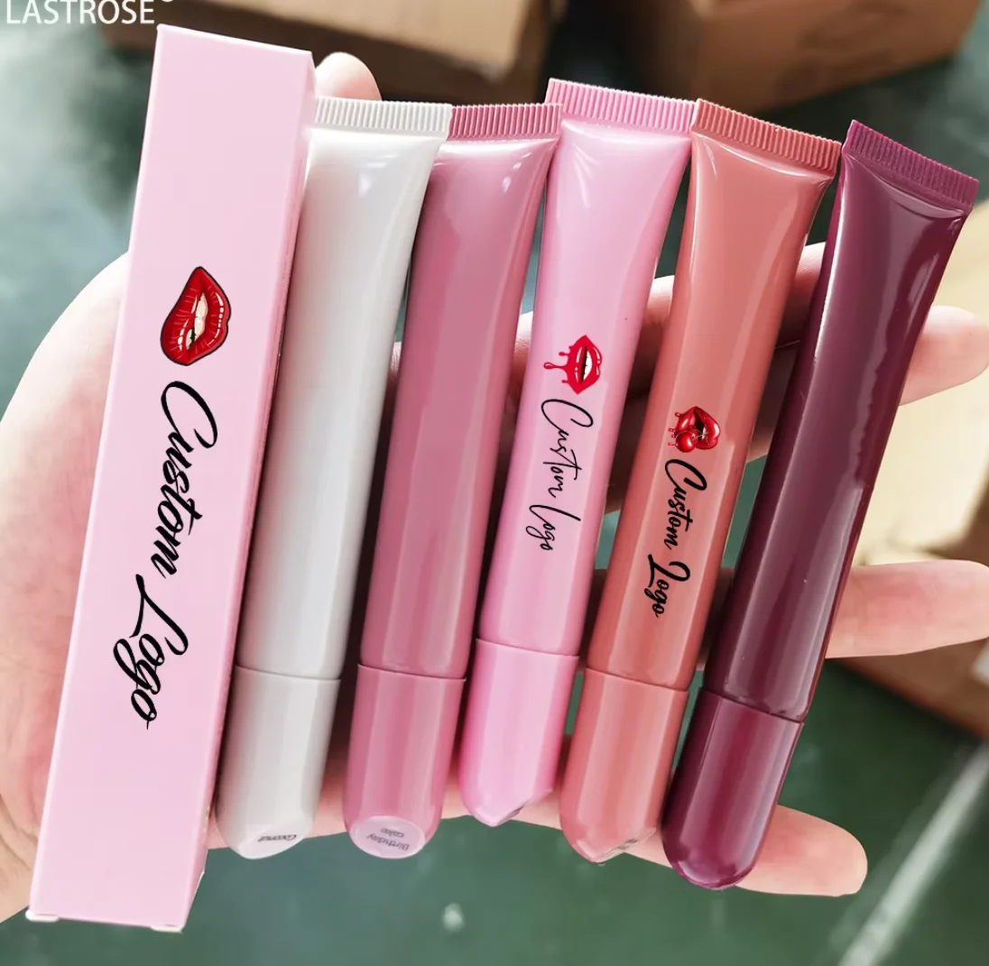 

Private Label Lip Gloss Organic Moisturizing Liquid Cosmetics Lip Care Oil Plumping Fruit Scented Tinted Vegan Wholesale