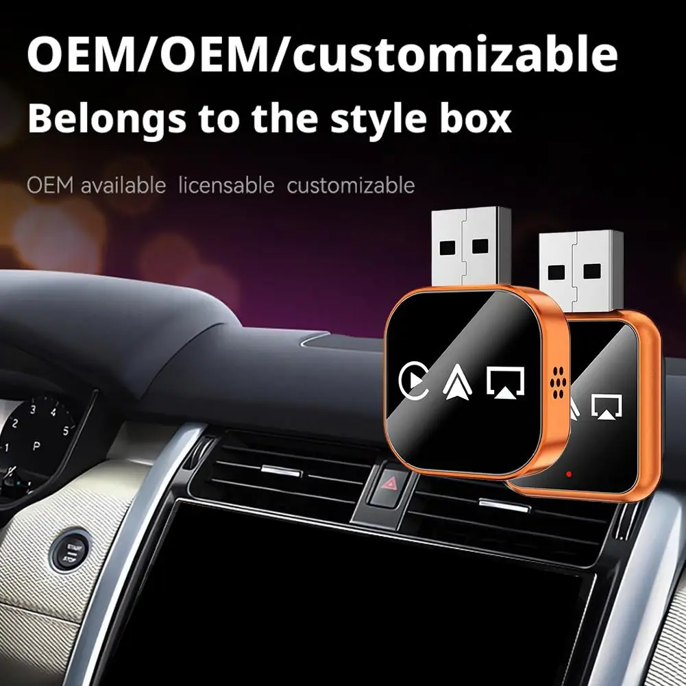 3in1 صندوق ذكي مرآة لاسلكية شاشة عرض سيارة صندوق توصيل ذكي أبل أندرويد السيارات Airplay مزامنة تطبيق الهاتف