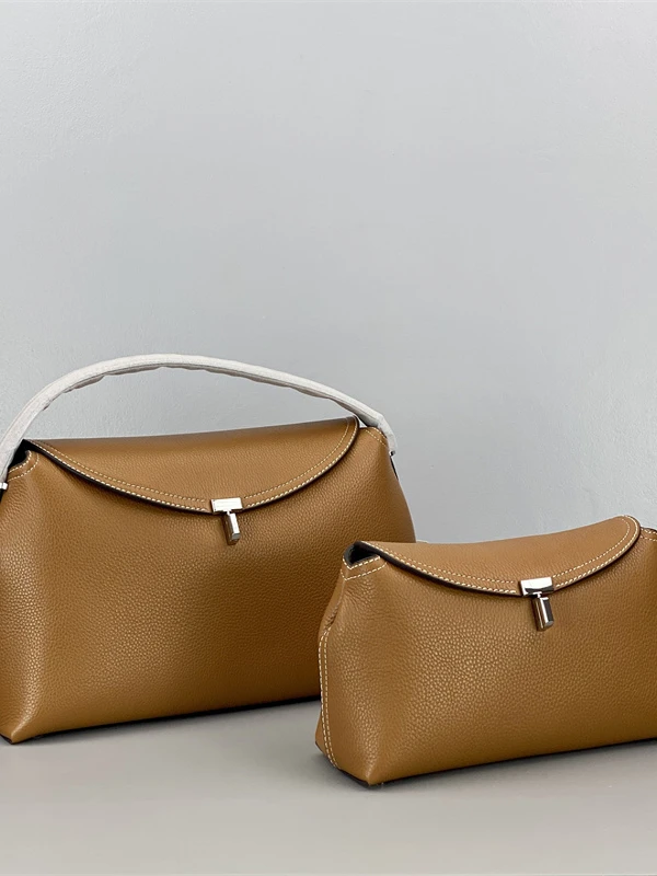 

Women's Leather Crossbody Bag oulder Bag Handbag T-Lo Commuter Versatile Savi Bag Soft Handle Casual Sle Medium Size