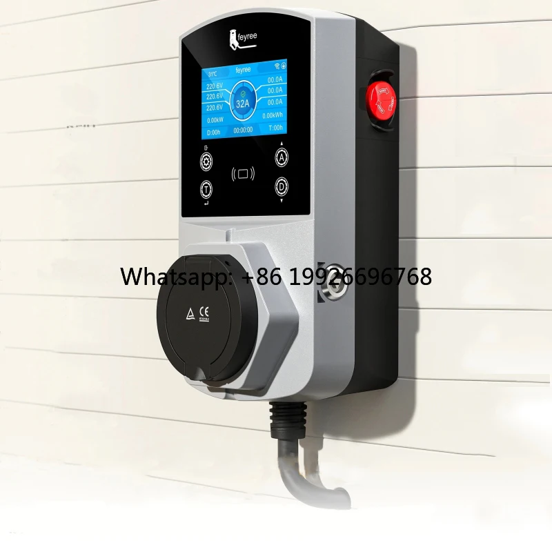 

Feyree 22kW Ev Charging Station Socket Fast Charging for Electric Vehicle BYD AC Home Charging for Wall-mount Ev Charger