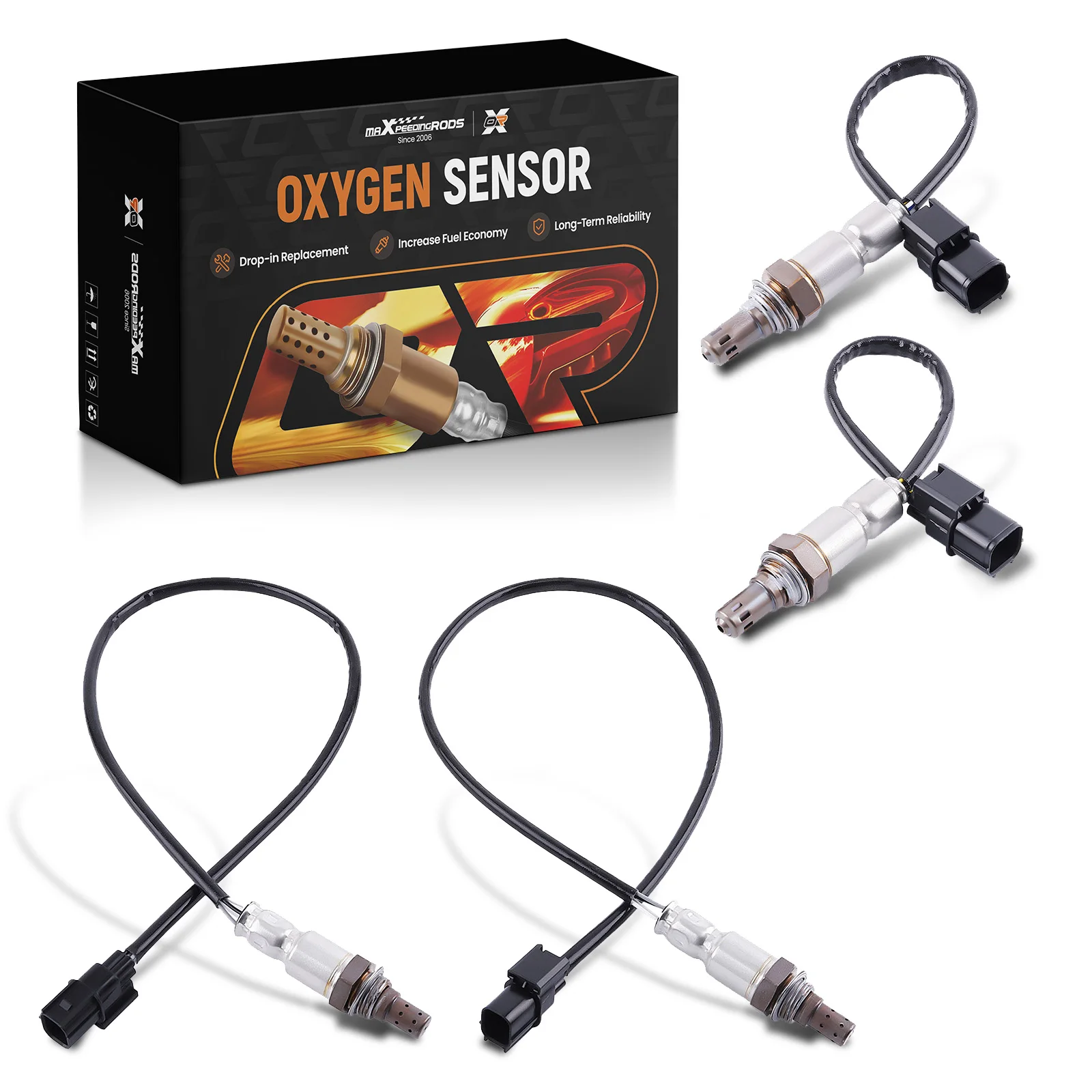 

Set of 4Pcs Oxygen Sensor For Honda Accord Odyssey 3.5L 234-4461 234-5098