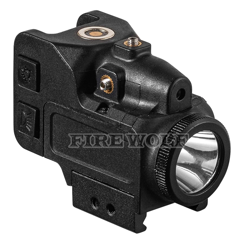 Luz táctica y láser verde para pistola en riel Picatinny - imagen 2