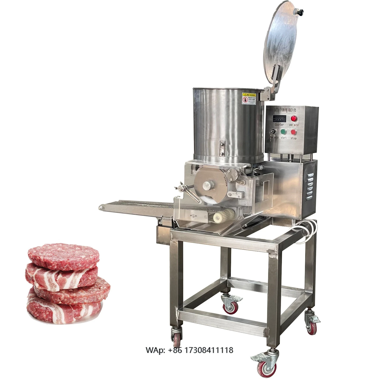 Pre-industrial Manual Pie Press Burger Maker China Wholesale Burger