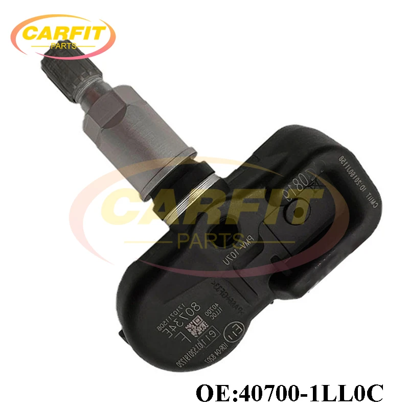 

New OEM 40700-1LL0C 407001LL0C PMV-107U TPMS Tire Pressure Sensor 433MHz For INFINITI M35H M30D NISSAN PATROL MICRA Auto Parts