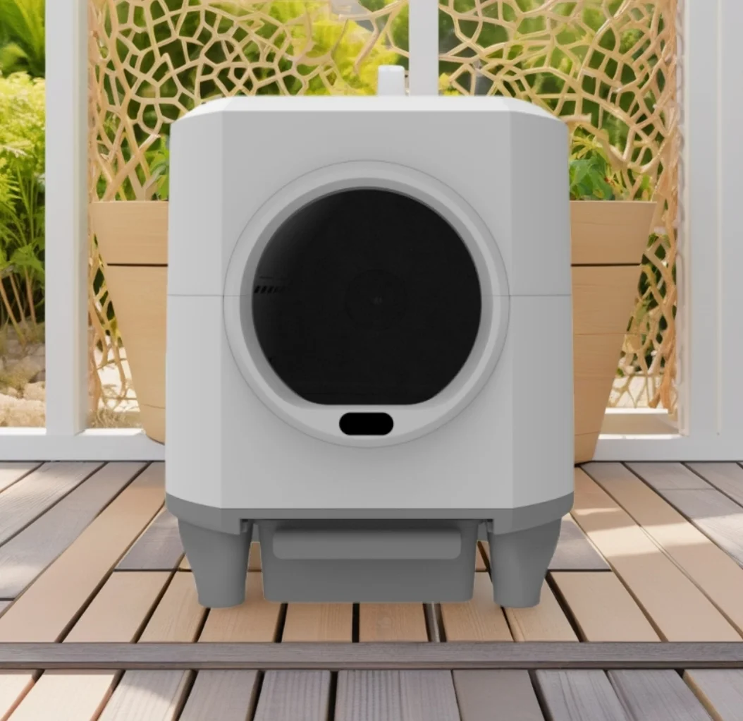 Smart Litter Box Model Easy Clean for Cat Litter Cleaning