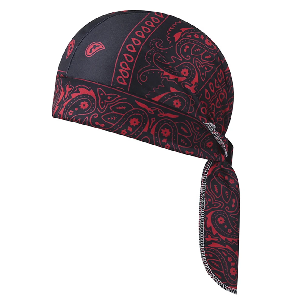 Bandana-Schal, Fahrrad-Kopftuch, atmungsaktives Outdoor-Kopftuch für Mann und Frau, Piratenhut, bedruckt mit Paisley-Muster, mehrfarbig, Hip-Hop-Tanz – Detail 8