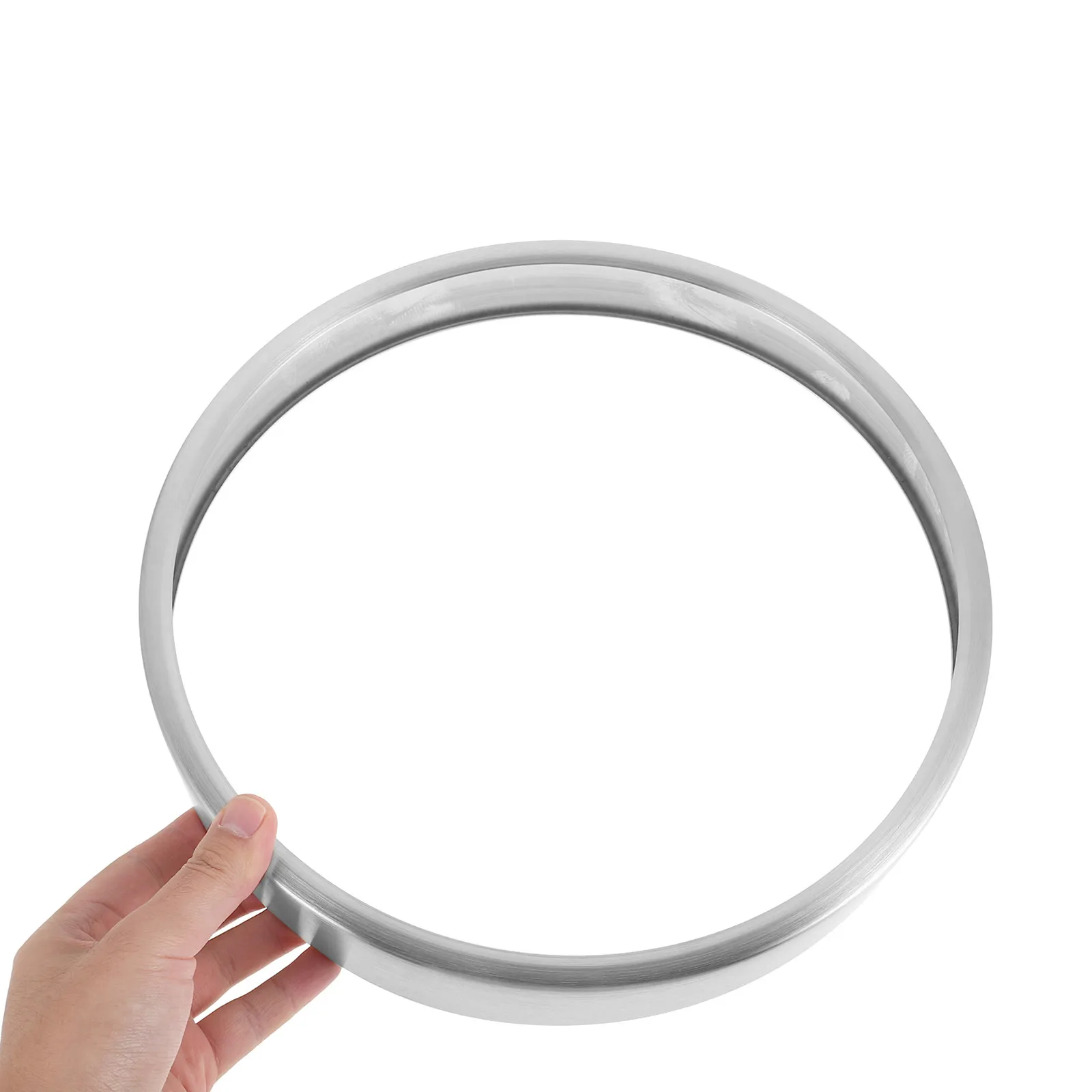 Metal Clock Frame Replacement 14 Inch Ultra-Thin Quartz Wall Clock Border Trim Shell Scratch Resistant for Home Office Decor