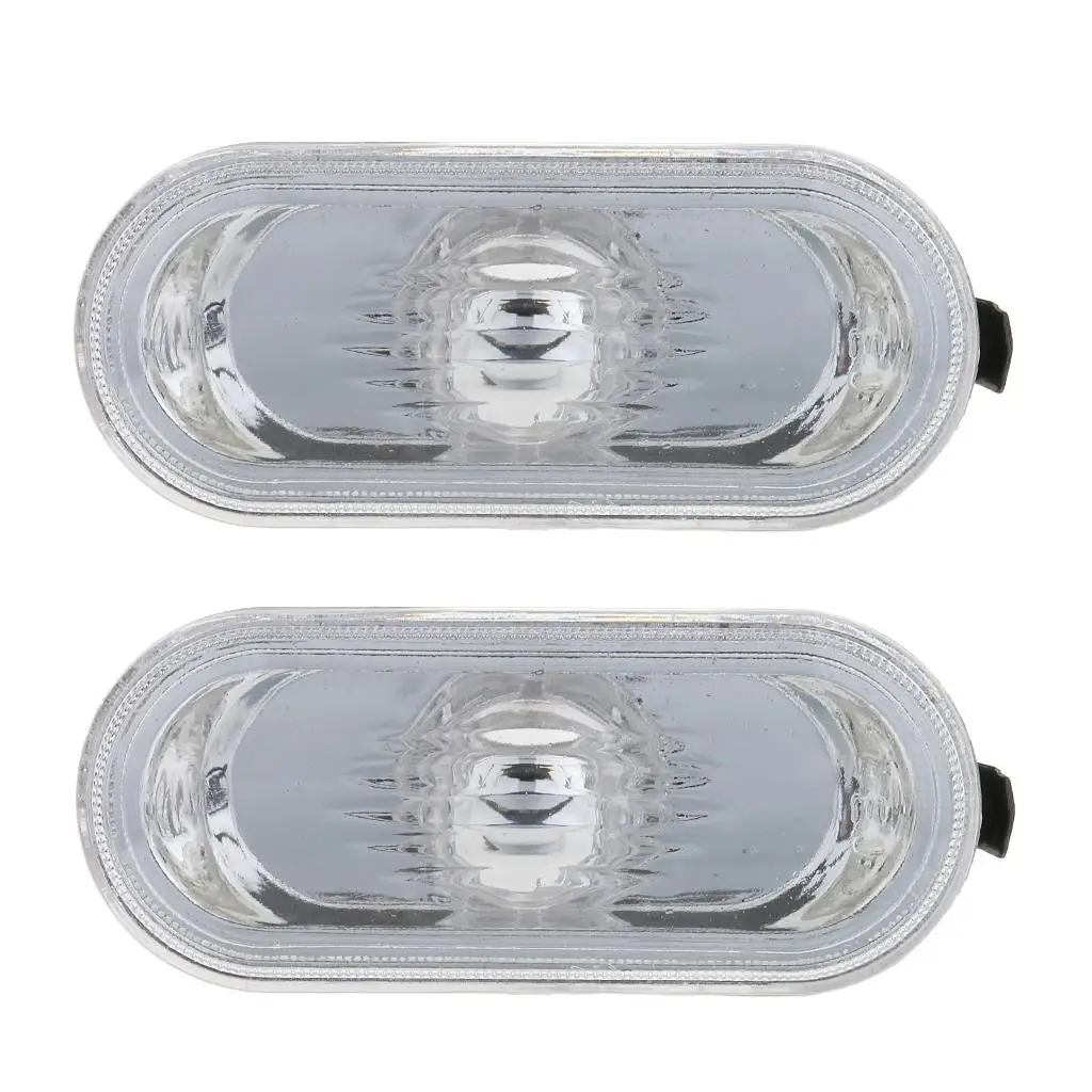 Car LED Side Marker Lamps Amber Turn Signal Light Bulb Clear for Volkswagen New Beetle 1998-2003 - view 2