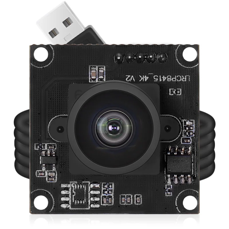 IMX415 32mm 4K 8MP 2.1mm 135-degree Wide Angle Lens 1/2.8 Inch 30fps UVC Web Camera Module With Free USB 2.0 Drive