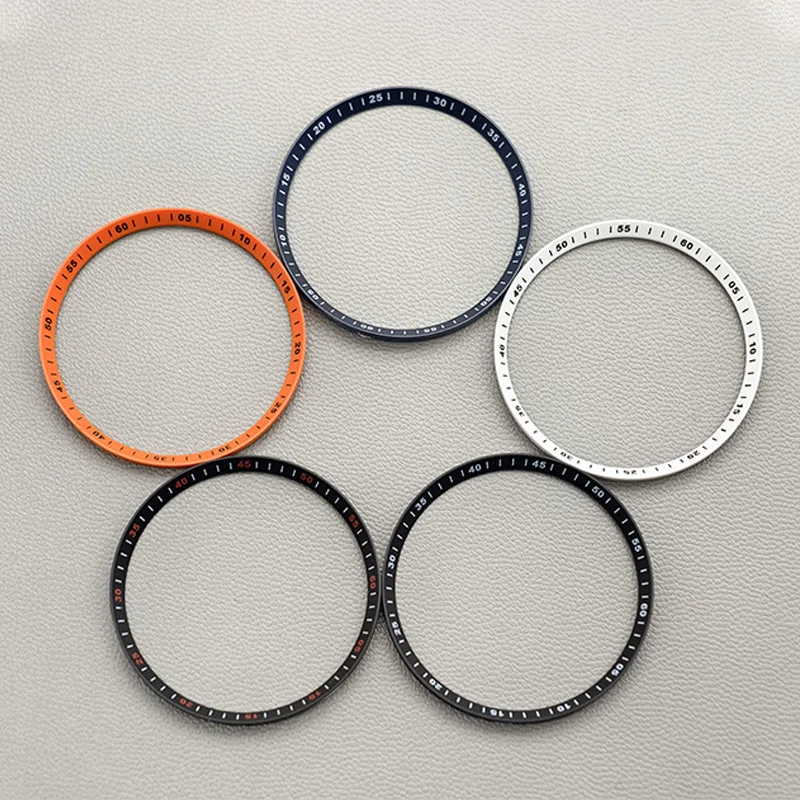 Dia 30.5mm Watch Chapter Ring Fit SKX007 SKX009 SRPD Watch Case Plastic Inner Ring NH35 NH36 Movement Watch Parts Replace