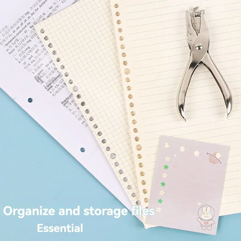 Perforatore a trou unico per scrapbooking, perforatori de papier a main, bureau home, capacité de 8 fogli