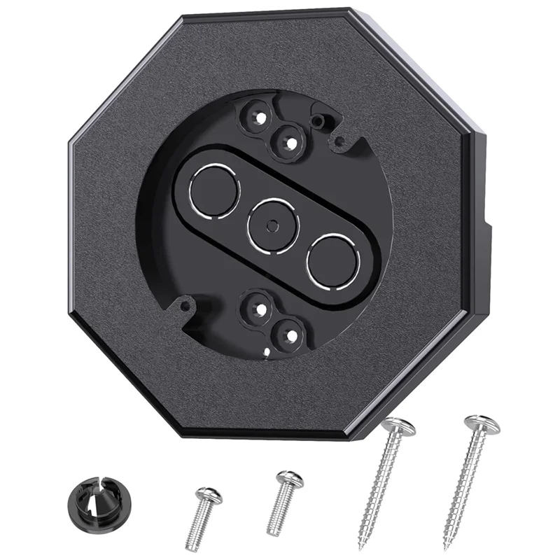 ABNL Octagon Siding Mounting Kit, 8141 Vertical Siding Lamps Mounting Plate Siding Light Blocks For 1/2Inch Lap Siding