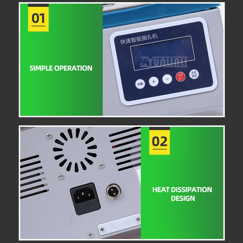 

Машина для обвязки овощей в супермаркете Коммерческая автоматическая машина для обвязки Opp Интеллектуальный упаковщик пищевых продуктов