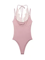 Ladies Sexy Slim Bodysuits Women Chic Lace Partwork Sleeveless Fashion Backless Sling Tops Newest Casual Playsuit Outfits Female - Image 6