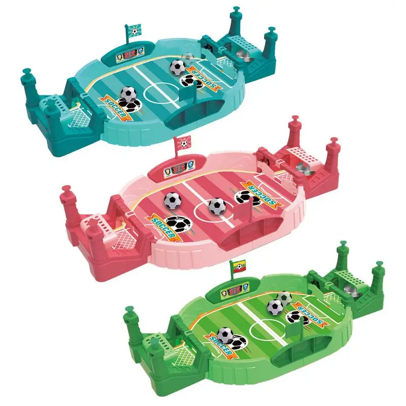 Football Table Interactive Game Small Soccer Game Set Anti-stress Two-Player Battle Finger Toy For Parent-child Interaction Game