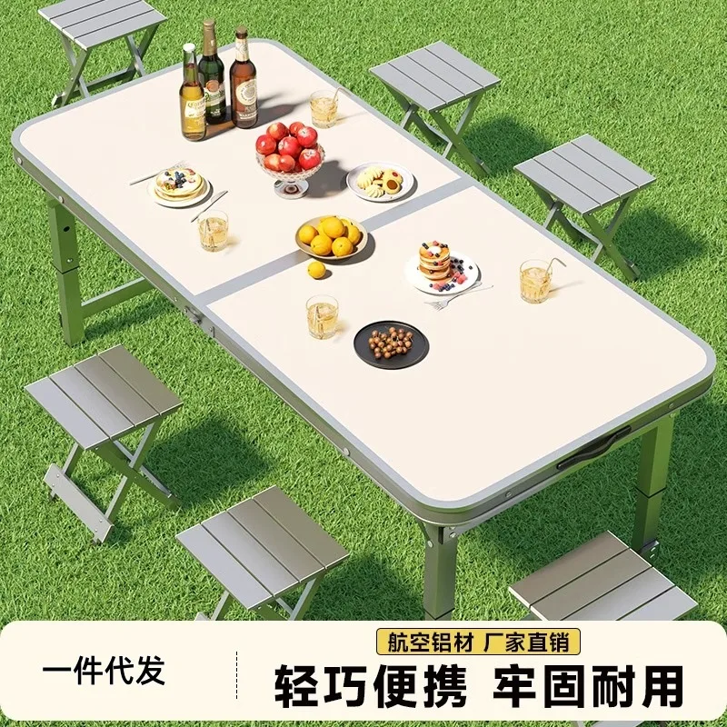 Portable Eating Table Portable Lifting Small Table Night Market Stall Display Table Rental House Simple  Outdoor Folding