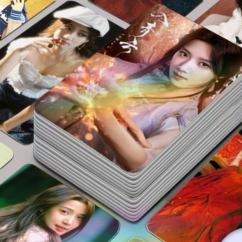 30/50PC Neo Hou Minghao Lu Yuxiao Yu Chengen TV Love in The Clouds Drama Stills Photo Double-side Print 3 Inch Card