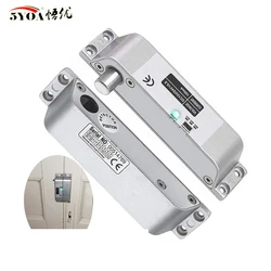 Electric Drop Bolt Lock DC12V Electronic Mortise Locks with Adjustable Time Delay Fail Safe Mode for Access Control