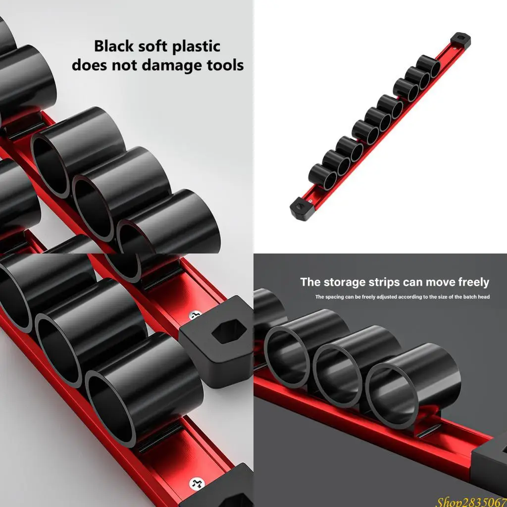 Space Saving Wall Mount Tool Organizers,Wall Mounted Tool Rack Holder For Screwdrivers And Pliers In Workshops 831F