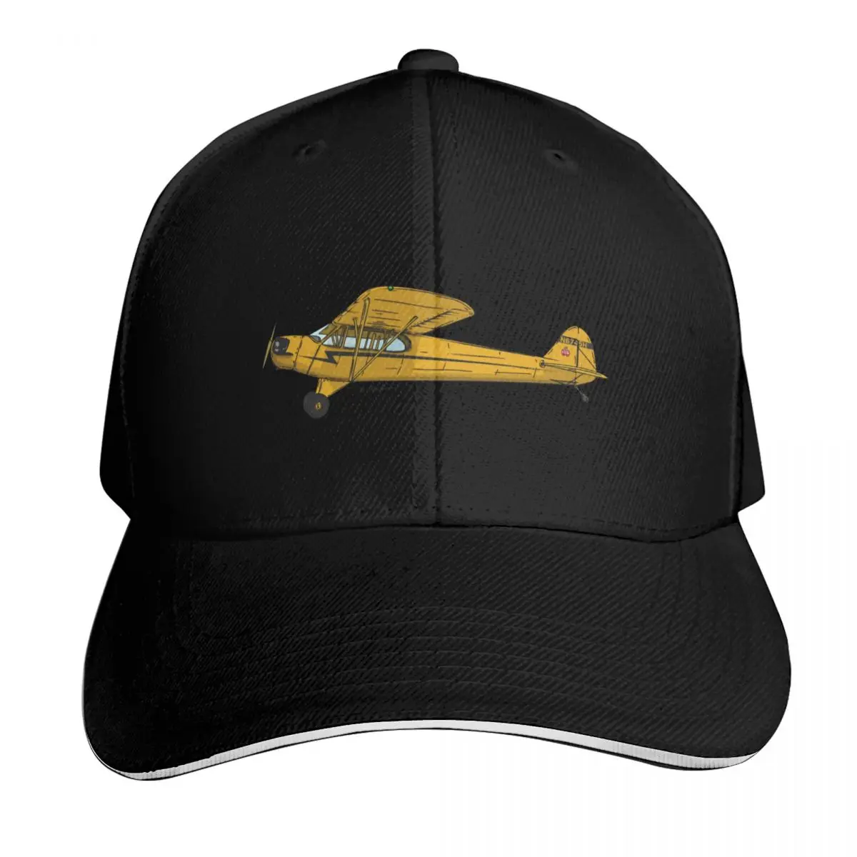 Piper Cub N6745H Baseball Cap Custom Cap Beach Luxury Cap Funny hats Men's Luxury Women's