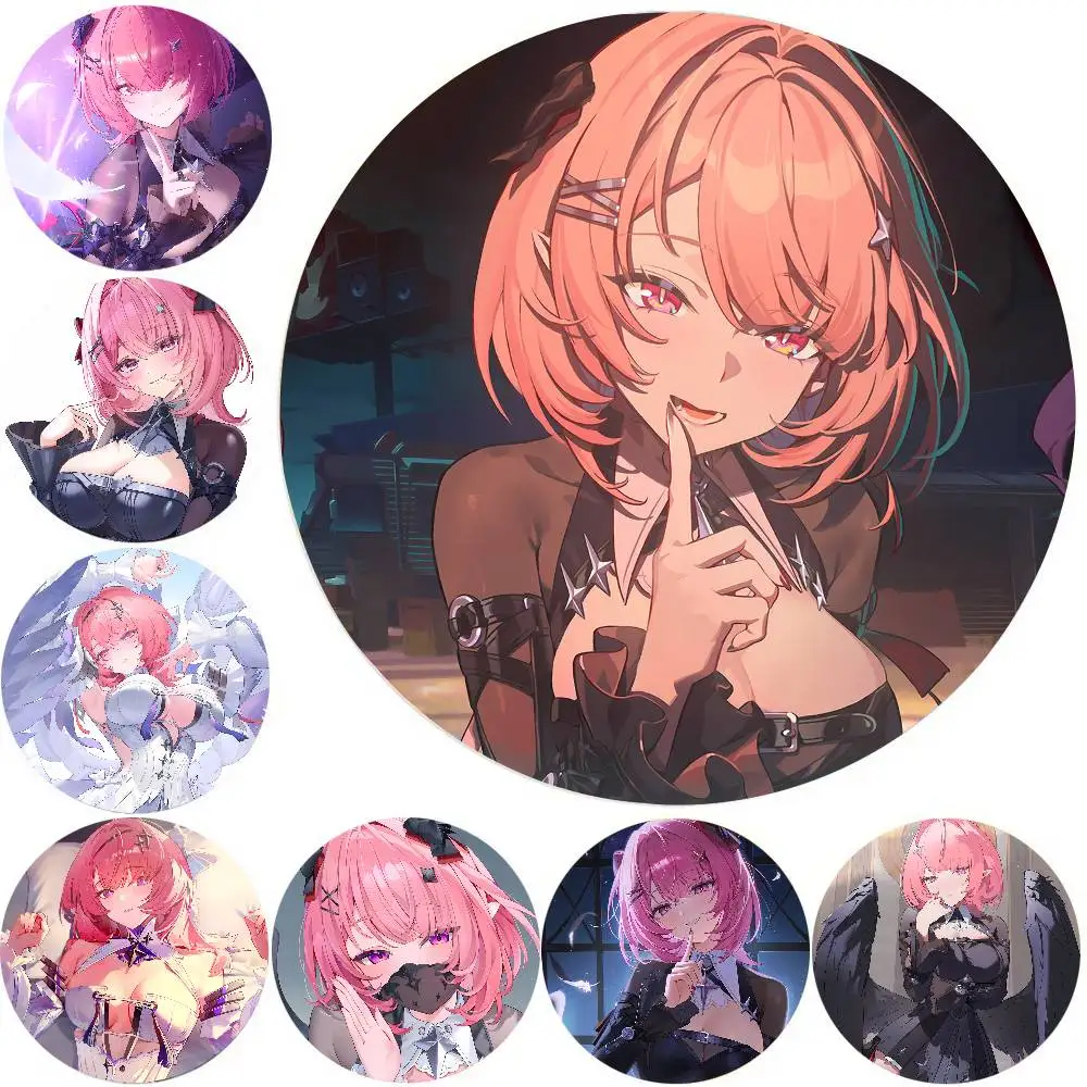 Fashion Gaming Zenless Zone Zero Hot Remielle Dan Badge Multiple Outfit Portrait Brooch Pin for Backpack Jacket Cosplay Decor