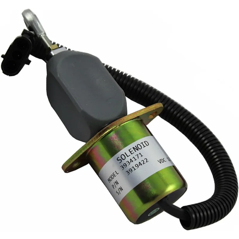 

Fuel Shut Down Solenoid Valve 12V 3934171 3919422 129953-77810 12995377810 for Yanmar for Cummins for Kubota