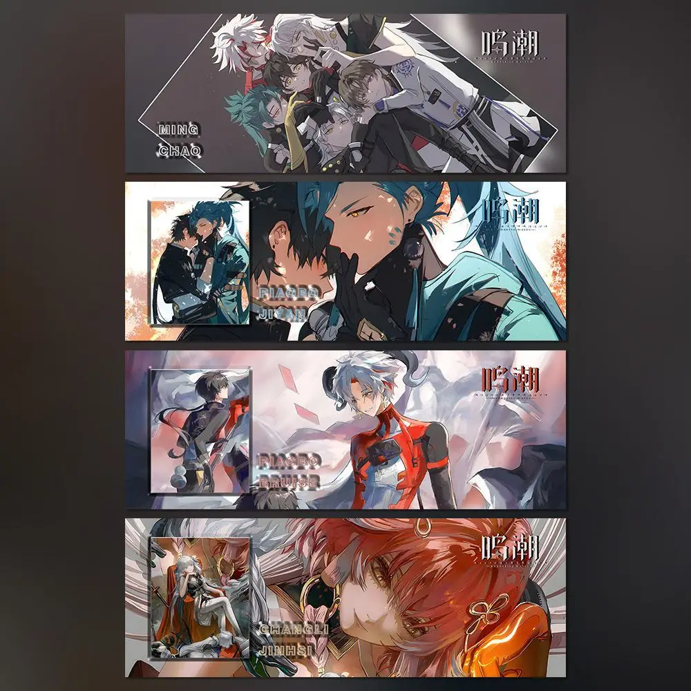 Вентилятор Mingchao "Changli Jinxi Drifter", оригинальная игровая периферия, коллекционная карточка высокой четкости, подарок на день рождения, закладка