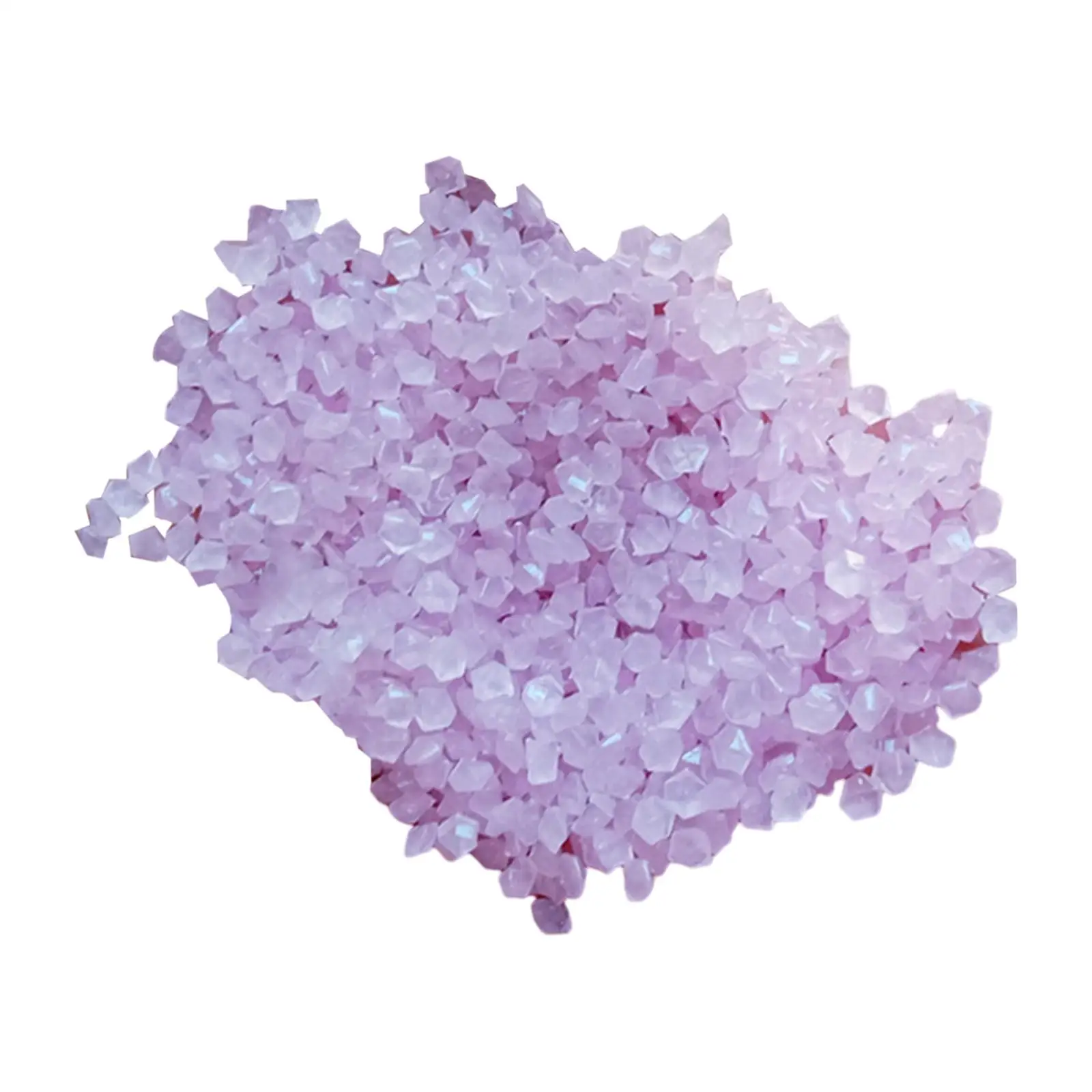 Glowing Resin Stones 3 to 5mm Decorative Sand Gravel Aquarium Pebbles for Vases Terrariums Pool Yard and Garden Path