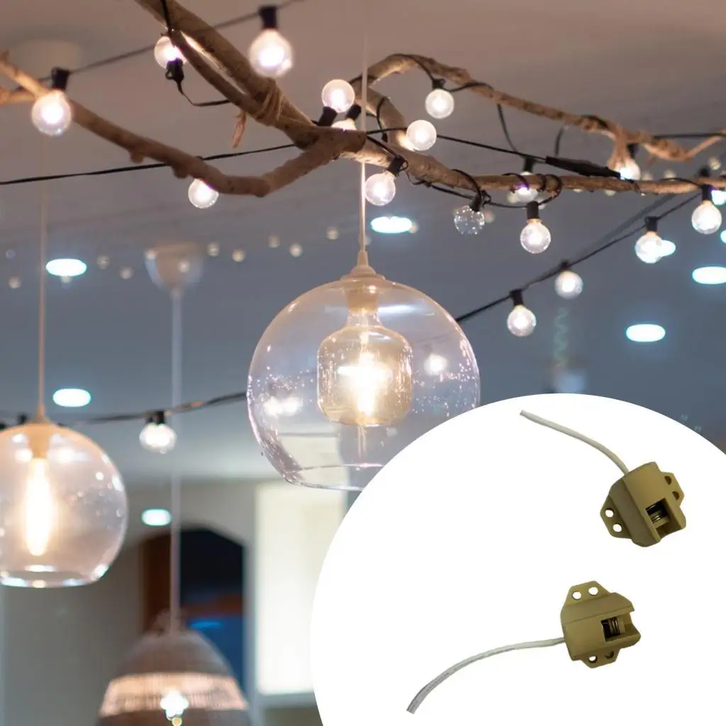 Ceramic R7S Lamp Holder Light Socket for Street Lamp Halide Bulb Garden Lighting Applications