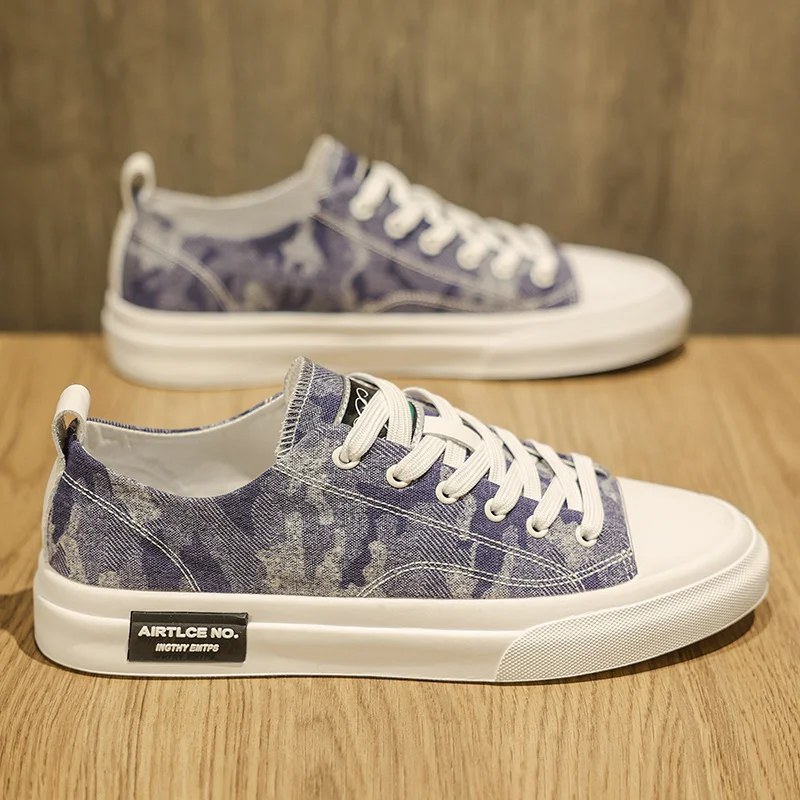 

New Men's Outdoor Sports Canvas Shoes – Trendy & Versatile with Non-Slip Lining, Suitable for Outdoor Activities & Daily Wear. L