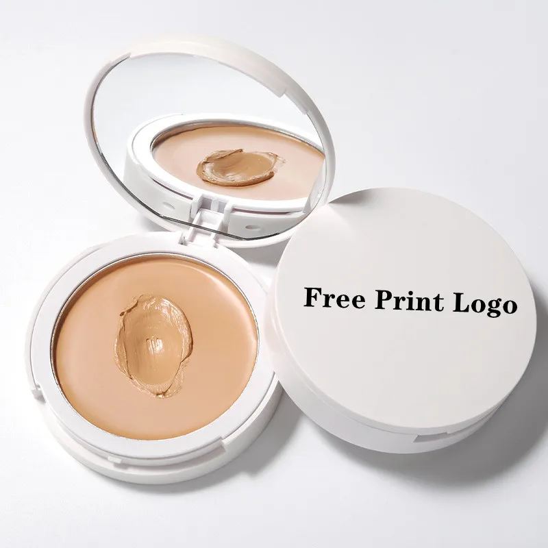 Crème anti-cernes, vente en gros, maquillage de Contour, 14 couleurs, marque privée, organique, végétalien, mat, imperméable, couverture complète