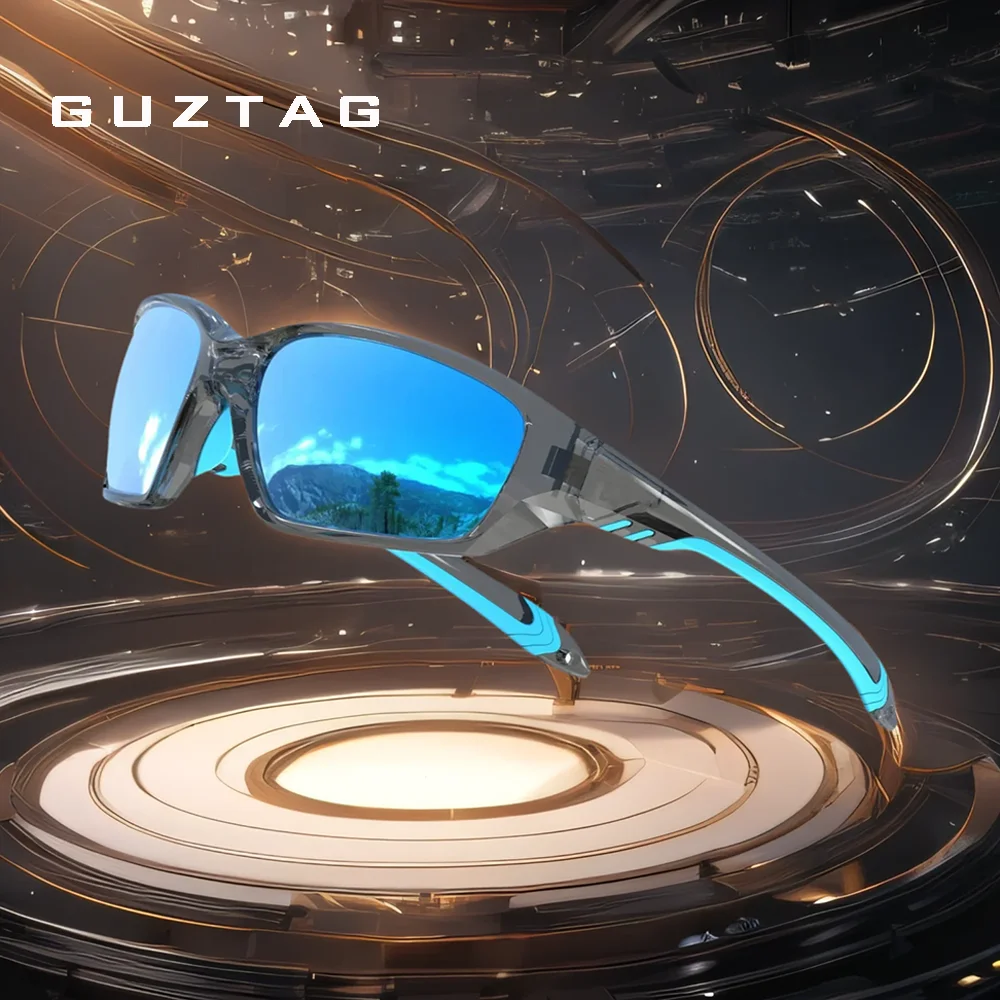 GUZTAG الاستقطاب نظارات شمسية رياضية للرجال النساء تشغيل الدراجات الصيد نظارات للقيادة تسلق نظارات واقية TR90 DS125G