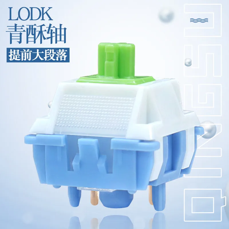QingSu Switch Tactile Pre-Lubed 5 Pins HotSwap LY Stem Advance Large Paragraphs WingTree Switches For Mx Mechanical Keyboard
